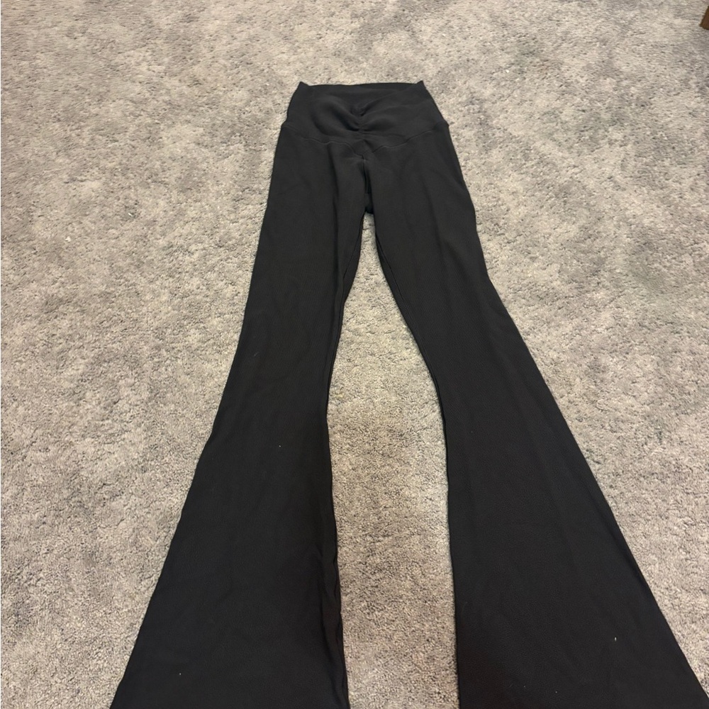 Aerie Black Flare Leggings